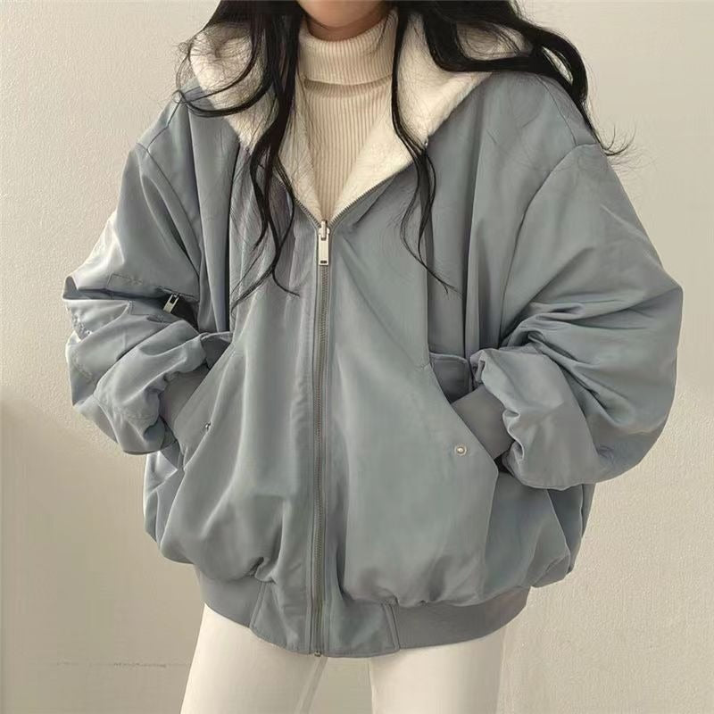 Double Sided Casual Bomber Jacket