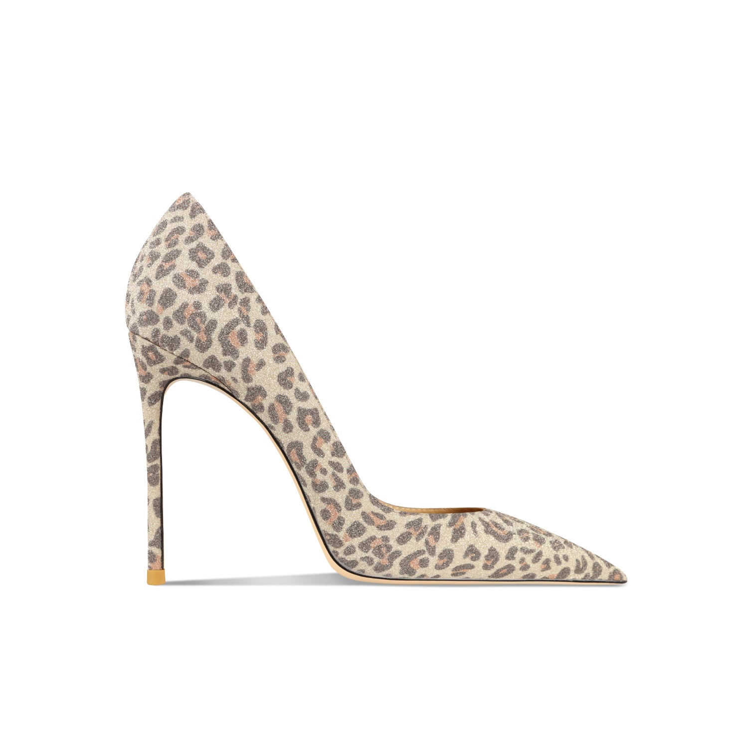 Leather Leopard Print Heel - It Is What It Is & Always Will Be 