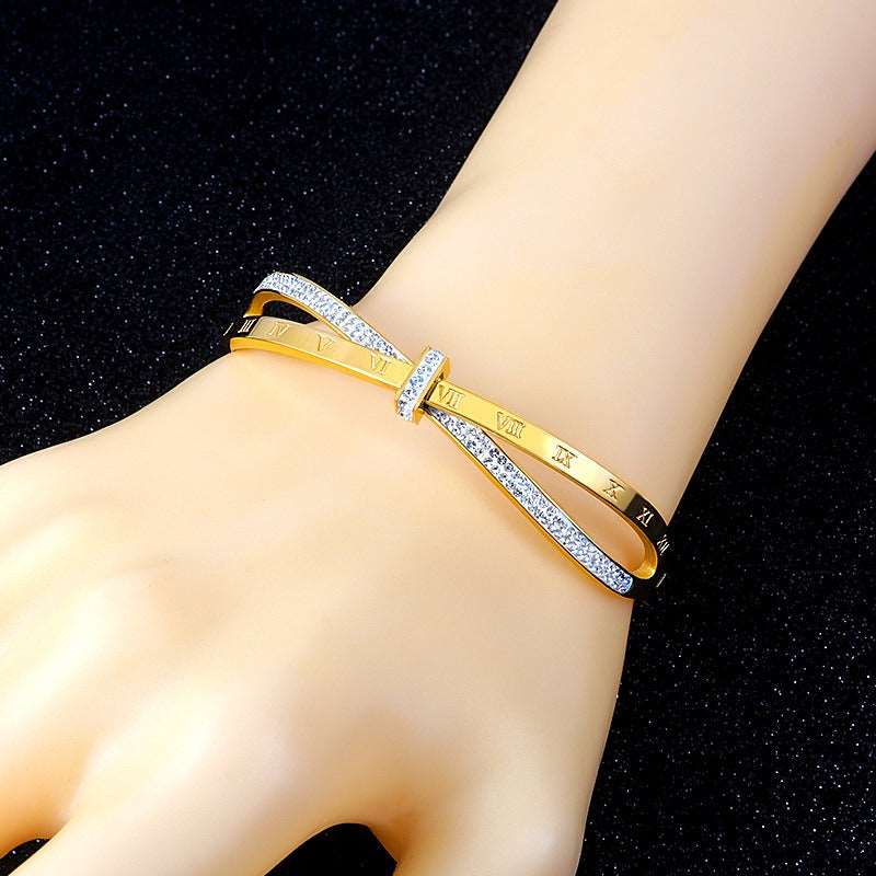 Cross Design Bangle - It Is What It Is & Always Will Be 