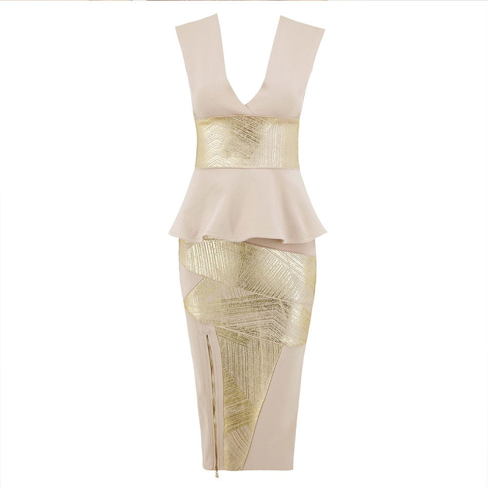 Celebrity Party Bodycon Bandage Dress - It Is What It Is & Always Will Be 