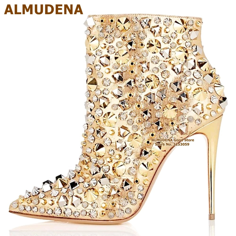 Stud Ankle Boots - It Is What It Is & Always Will Be 