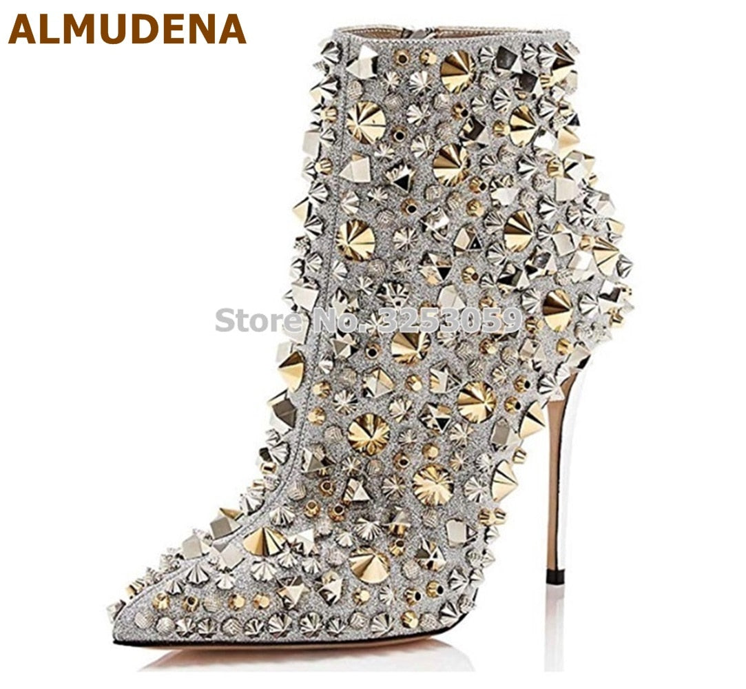 Stud Ankle Boots - It Is What It Is & Always Will Be 