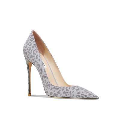 Leather Leopard Print Heel - It Is What It Is & Always Will Be 