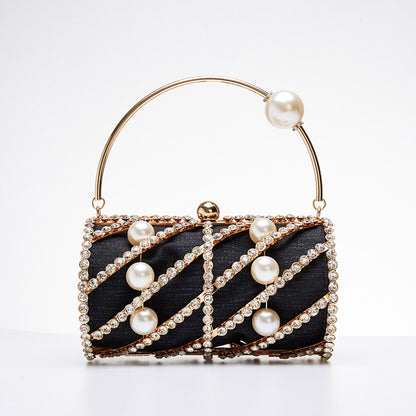 Hollow Out Diamonds Evening Clutch Bag - It Is What It Is & Always Will Be 