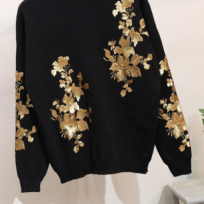 Sequin Sweater Set