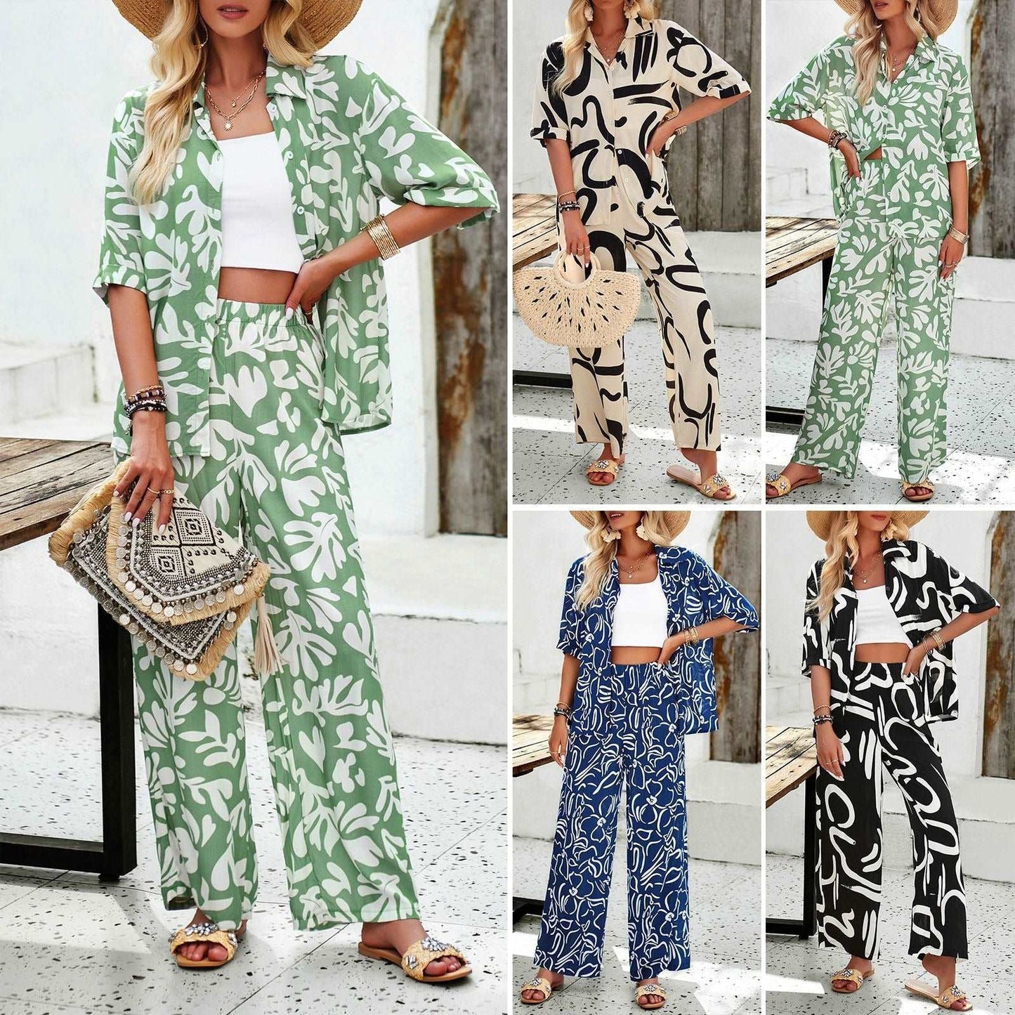 Casual printed suit - It Is What It Is & Always Will Be 