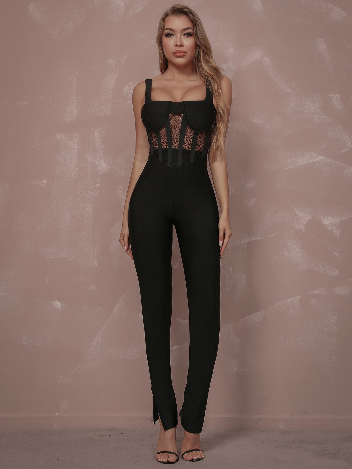 Lace Jumpsuit - It Is What It Is & Always Will Be 