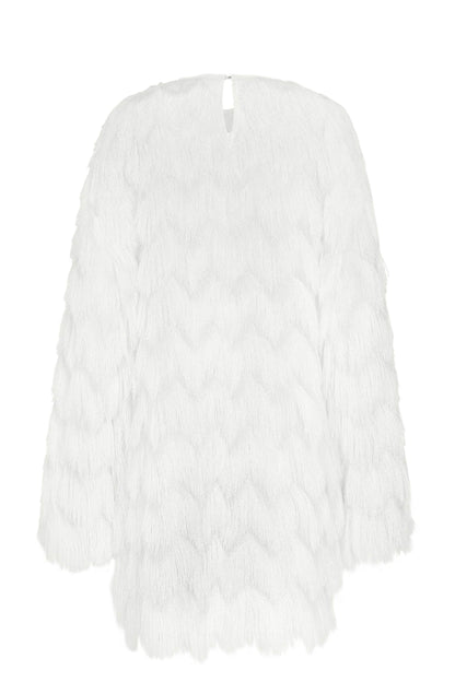 Temperament Loose Fringed Dress - It Is What It Is & Always Will Be 