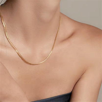 Luster Sense Fine Silk Necklace - It Is What It Is & Always Will Be 