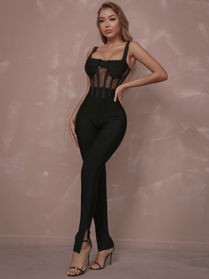 Lace Jumpsuit - It Is What It Is & Always Will Be 