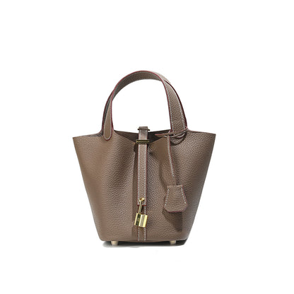 Leather Bucket Bag - It Is What It Is & Always Will Be 