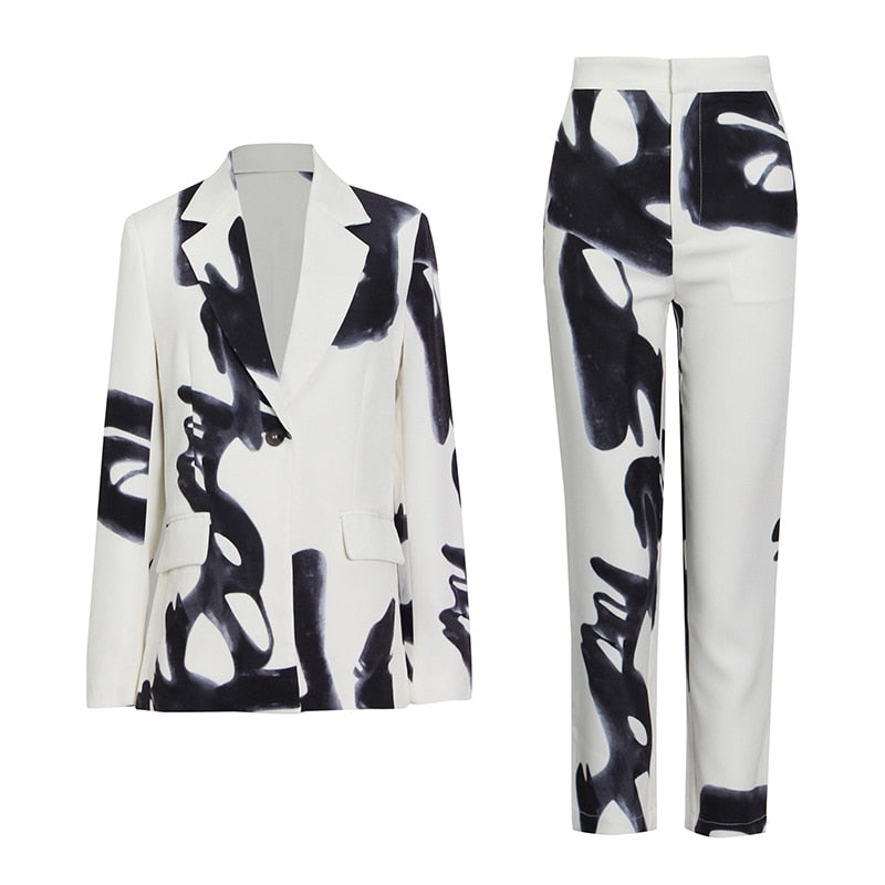 Casual Print Two Piece Set - It Is What It Is & Always Will Be 