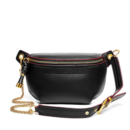 Genuine Leather Waist Bag - It Is What It Is & Always Will Be 