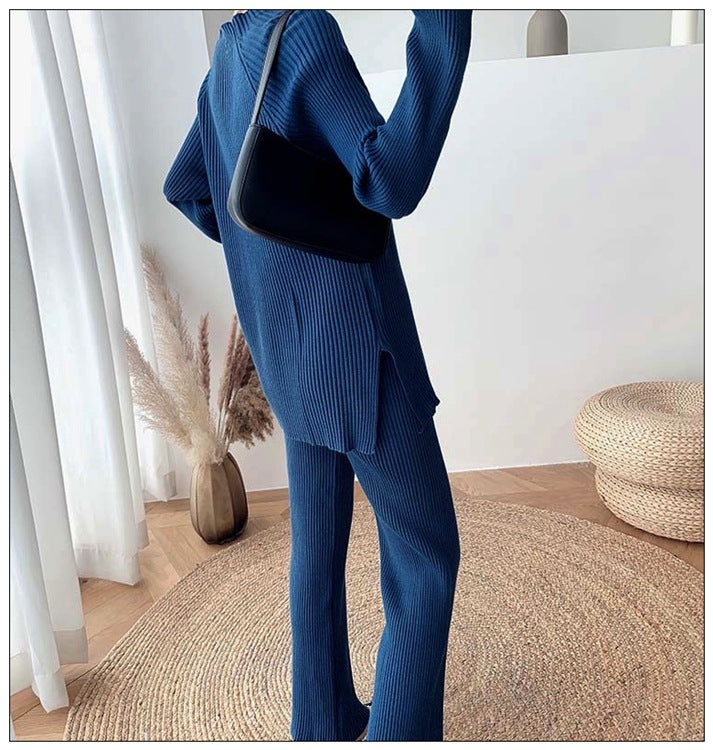Loose Knitted Suit